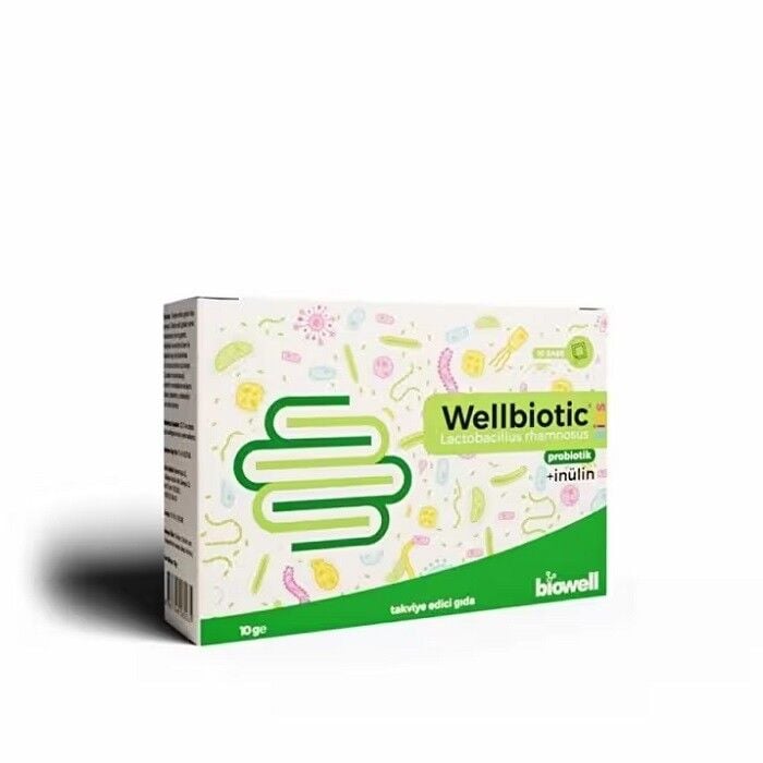 Biowel Wellbiotic Kids Probiotic & Prebiotic Supplement 10 Sachets
