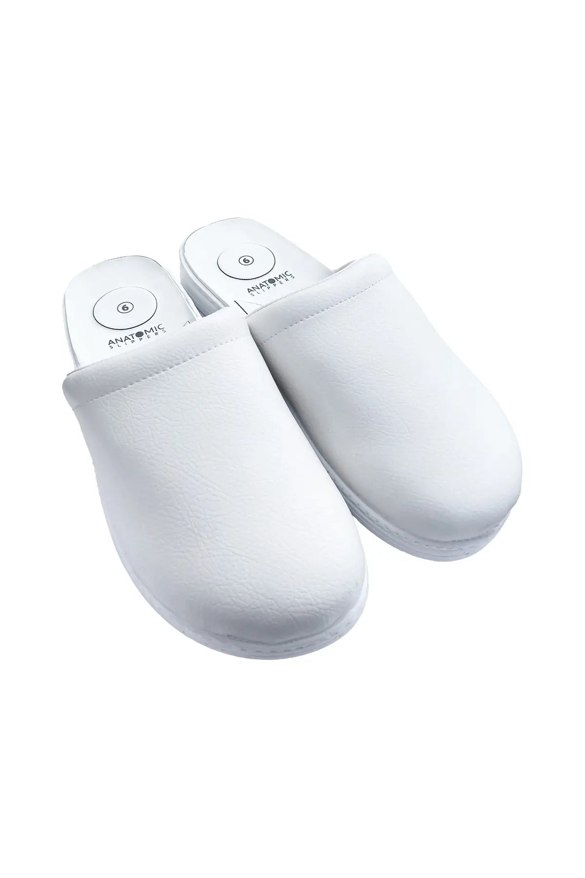 Wicromed Sabo 6-Point Orthopedic Clogs in White Size 42