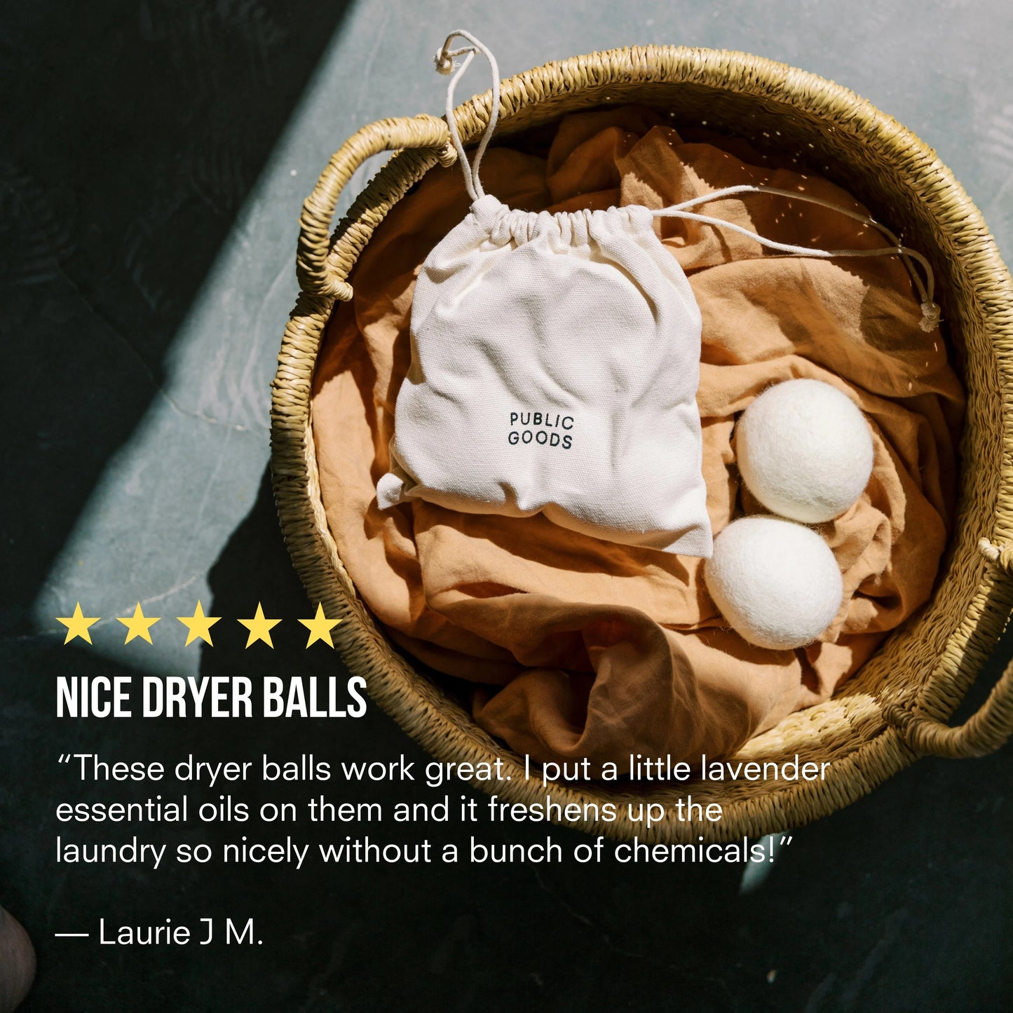 4 Wool Dryer Balls Household Public Goods