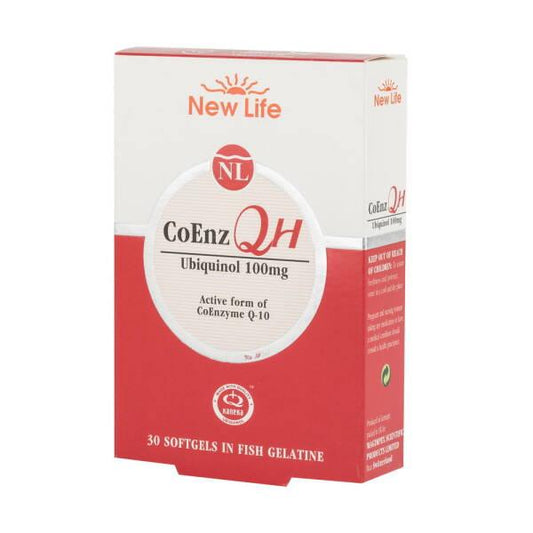 New Life Coenz QH 30 Capsules - Ubiquinol CoQ10