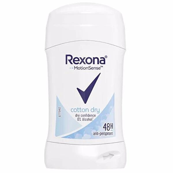 Rexona Women's Deodorant Stick Cotton Fragrance Long-Lasting Odor Protection