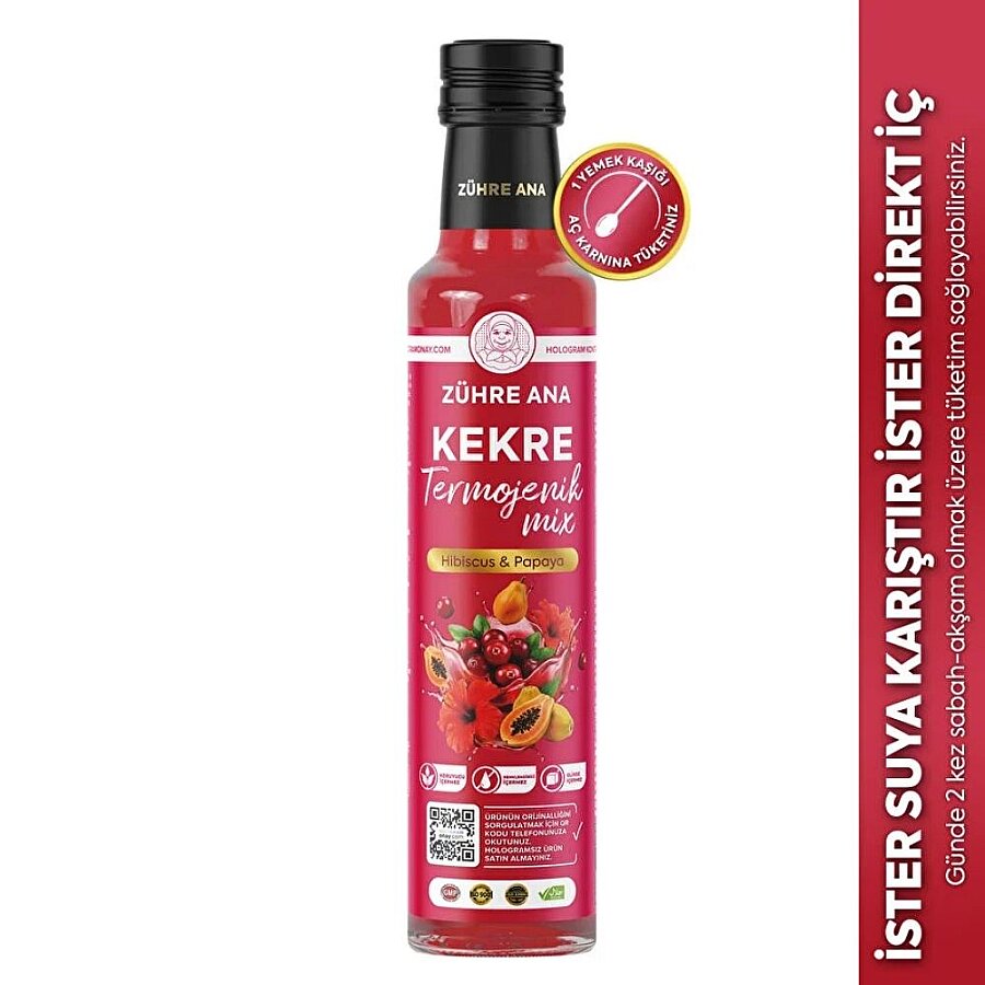 Zuhre Ana Kekre Thermogenic Mix Fruit & Herb Concentrate 250 ml