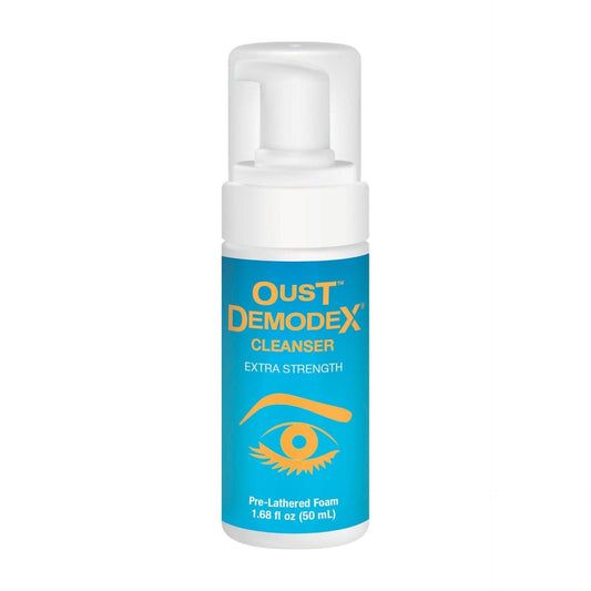 Ocusoft Demodex Cleanser Extra Strength Pre-Lathered Foam 50ml Skin Care Cleanser Pasteur Pharmacy