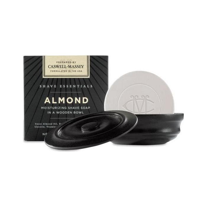 Caswell-Massey Almond Shave Soap/Cream Collection Shaving soap & Cream Pasteur Pharmacy 3.3 oz Shaving Soap With Bowl