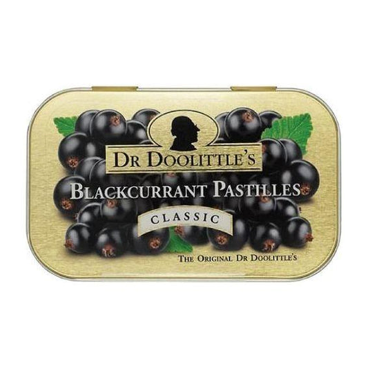 Dr Doolittle's Blackcurrant Classic Pastilles - 25 Count 60g Candy & Sweets Pasteur Pharmacy