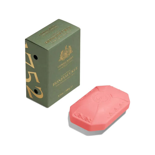 Caswell Massey Triple-Milled Bar Soap 3.5 oz Collection of Classic Scents Bar Soap Pasteur Pharmacy Honeysuckle