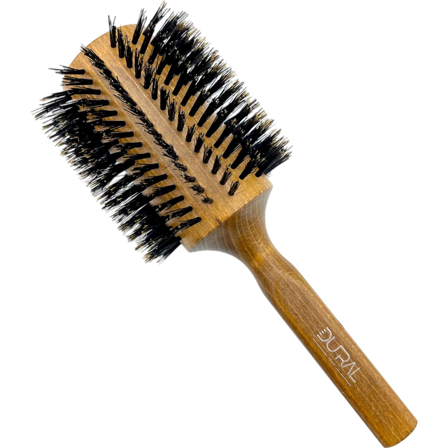 Dural Beech wood Round-Styler hair brush with boral bristles - 18 rows Hair Brush Pasteur Pharmacy