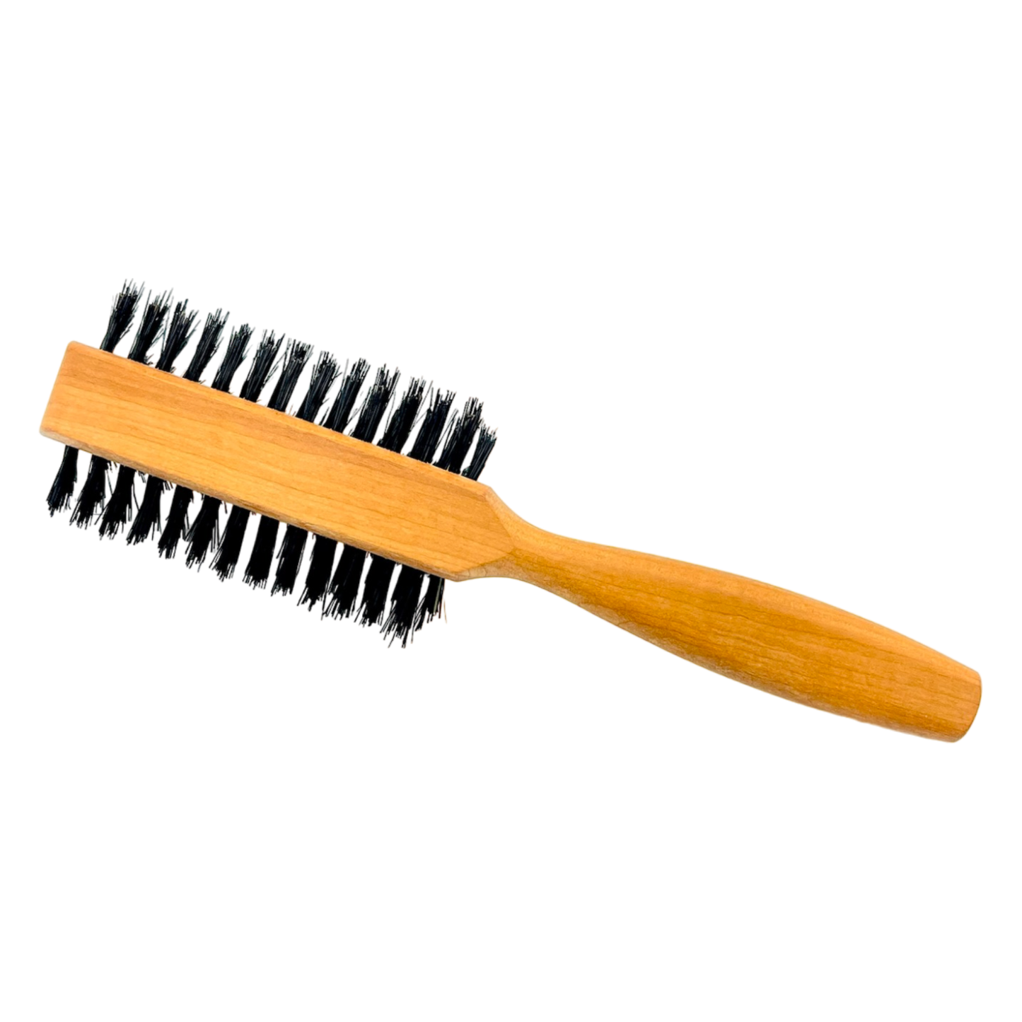 Dural Pear wood half round hair brush with boar bristles - 7 rows Hair Brush Pasteur Pharmacy
