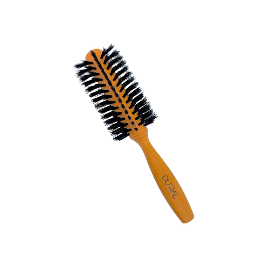 Dural Pear wood half round hair brush with boar bristles - 7 rows Hair Brush Pasteur Pharmacy