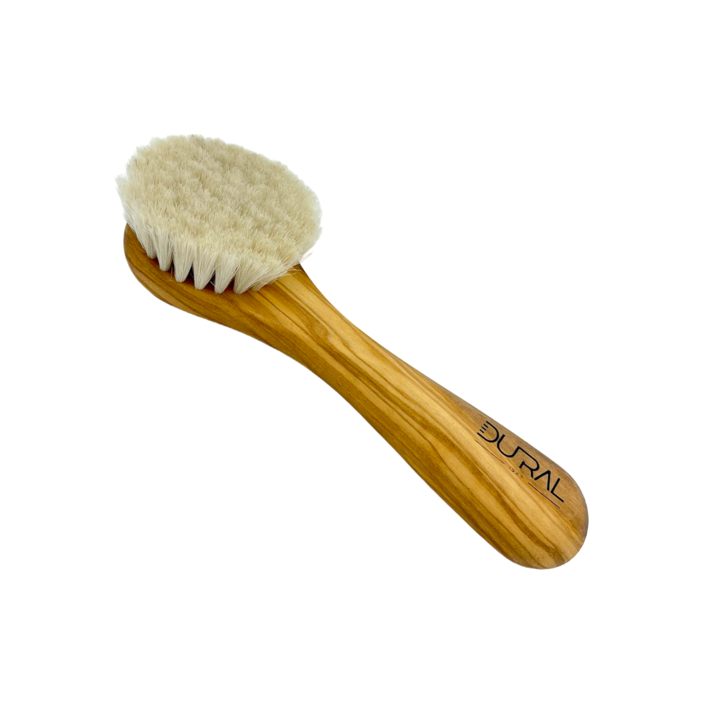 Dural Olive wood face & skin brush with natural goats hair Skin Brush Pasteur Pharmacy