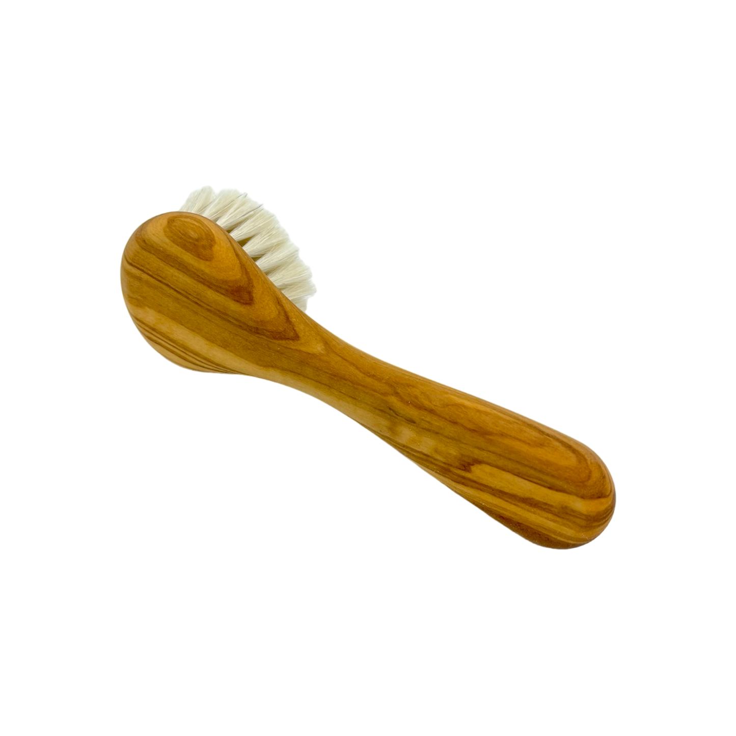 Dural Olive wood face & skin brush with natural goats hair Skin Brush Pasteur Pharmacy