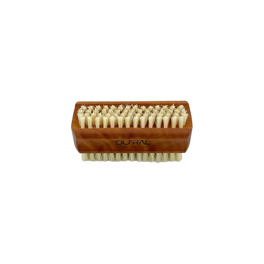 Dural Pear Wood Hand & Nails Brush With Pure Natural Bristles - 4/6 Rows Nail Brush Pasteur Pharmacy