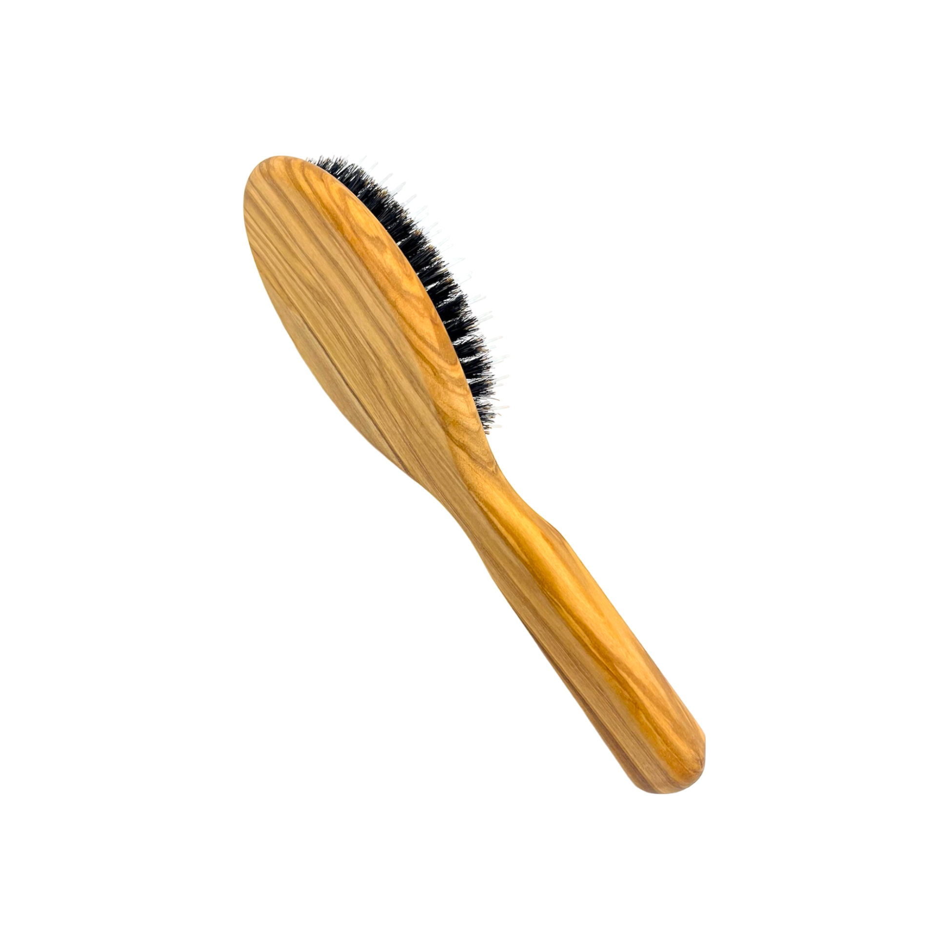 Dural Olive wood rubber cushion hair brush with boar bristles and nylon Hair Brush Pasteur Pharmacy