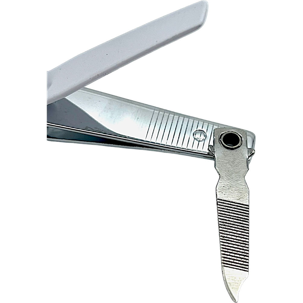 Dural White Toenail Clippers Small SE-102B 2oz Nail Clippers Pasteur Pharmacy