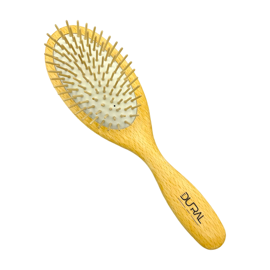 Dural Beech wood rubber cushion hair brush with wooden pins Hair Brush Pasteur Pharmacy