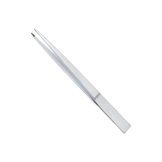 Credo Tweezers Pointed 3"Mat Chromium Blister - 16 Oz Cosmetics Pasteur Pharmacy