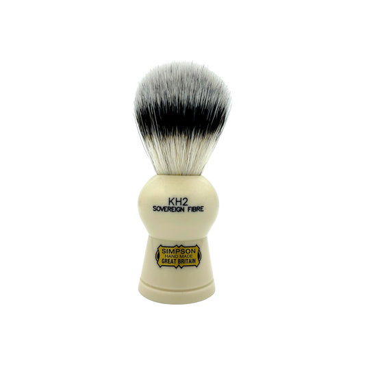 Simpson Keyhole 2 Sovereign Grade Synthetic Fibre Shaving Brush Shaving Brush Pasteur Pharmacy