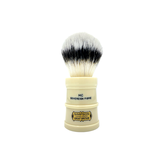 Simpson Milk Churn Sovereign Grade Synthetic Fibre Shaving Brush Shaving Brush Pasteur Pharmacy