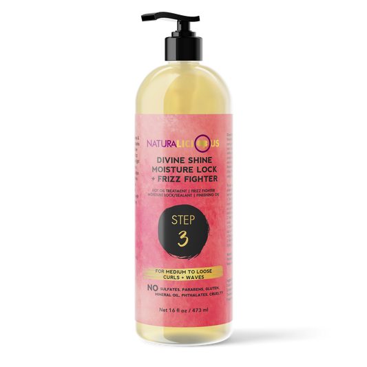 Salon Size - Step 3 Moisture Lock & Frizz Fighter, 16 oz