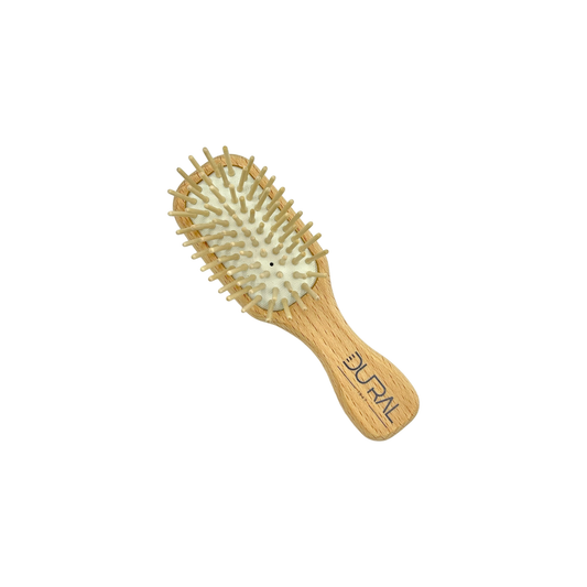 Dural Beech Wood Rubber Cushion Mini Hair Brush With Wooden Pins Hair Brush Pasteur Pharmacy