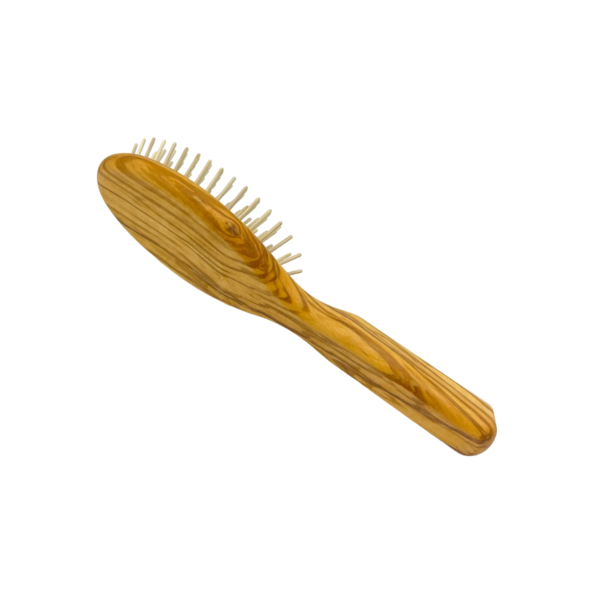 Dural Olive wood rubber cushion hair brush with wooden pins Hair Brush Pasteur Pharmacy