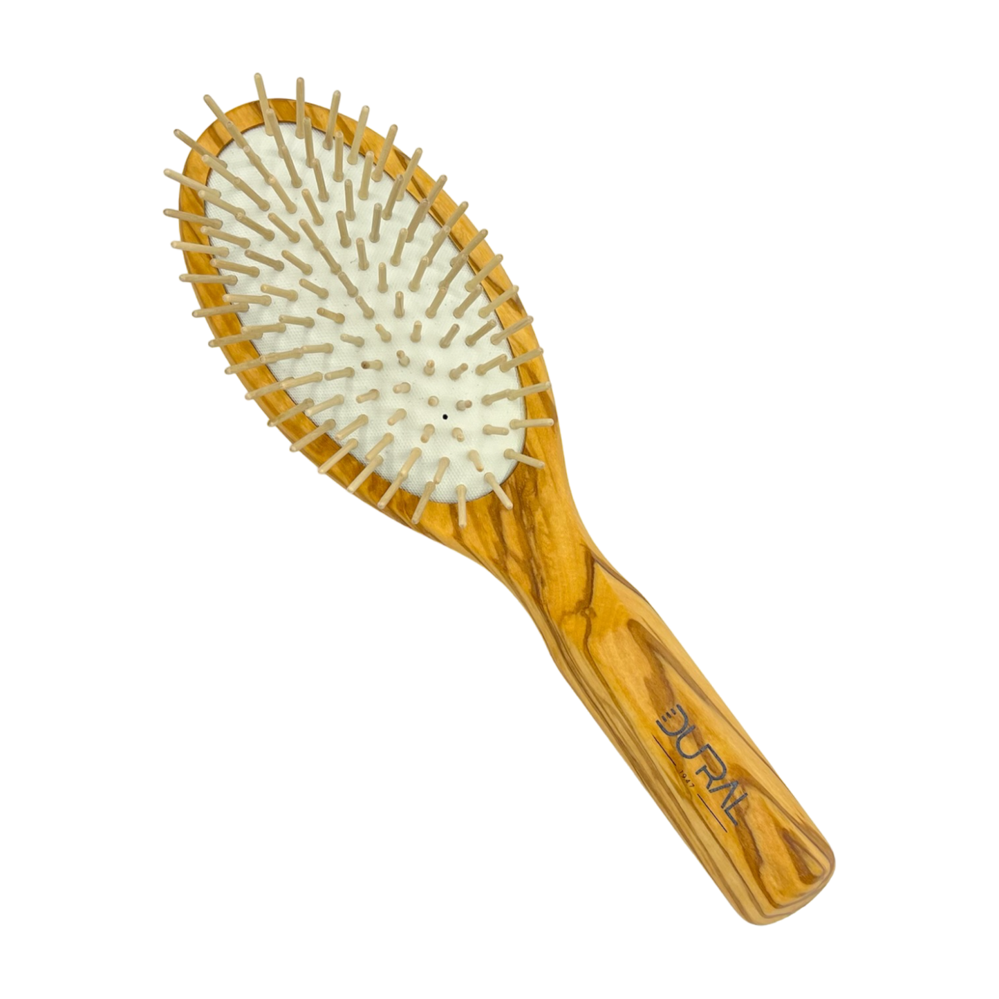 Dural Olive wood rubber cushion hair brush with wooden pins Hair Brush Pasteur Pharmacy