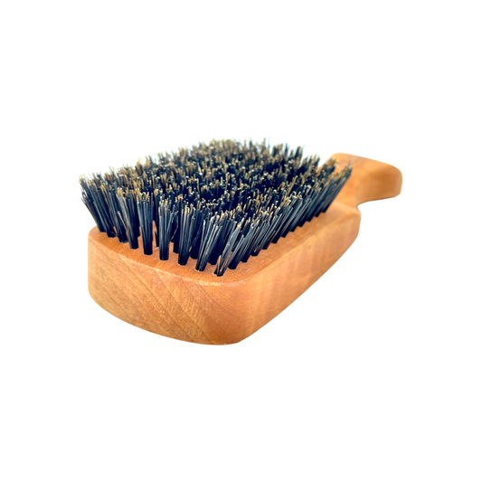 Dural Pear Wood Men's Brush With Wild Boar Bristles Men's Hair Brush Pasteur Pharmacy