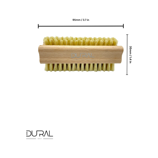 Dural plain Beech wood hand/nails brush with Tampico fiber -4/6 rows Hand/Nails Brush Pasteur Pharmacy