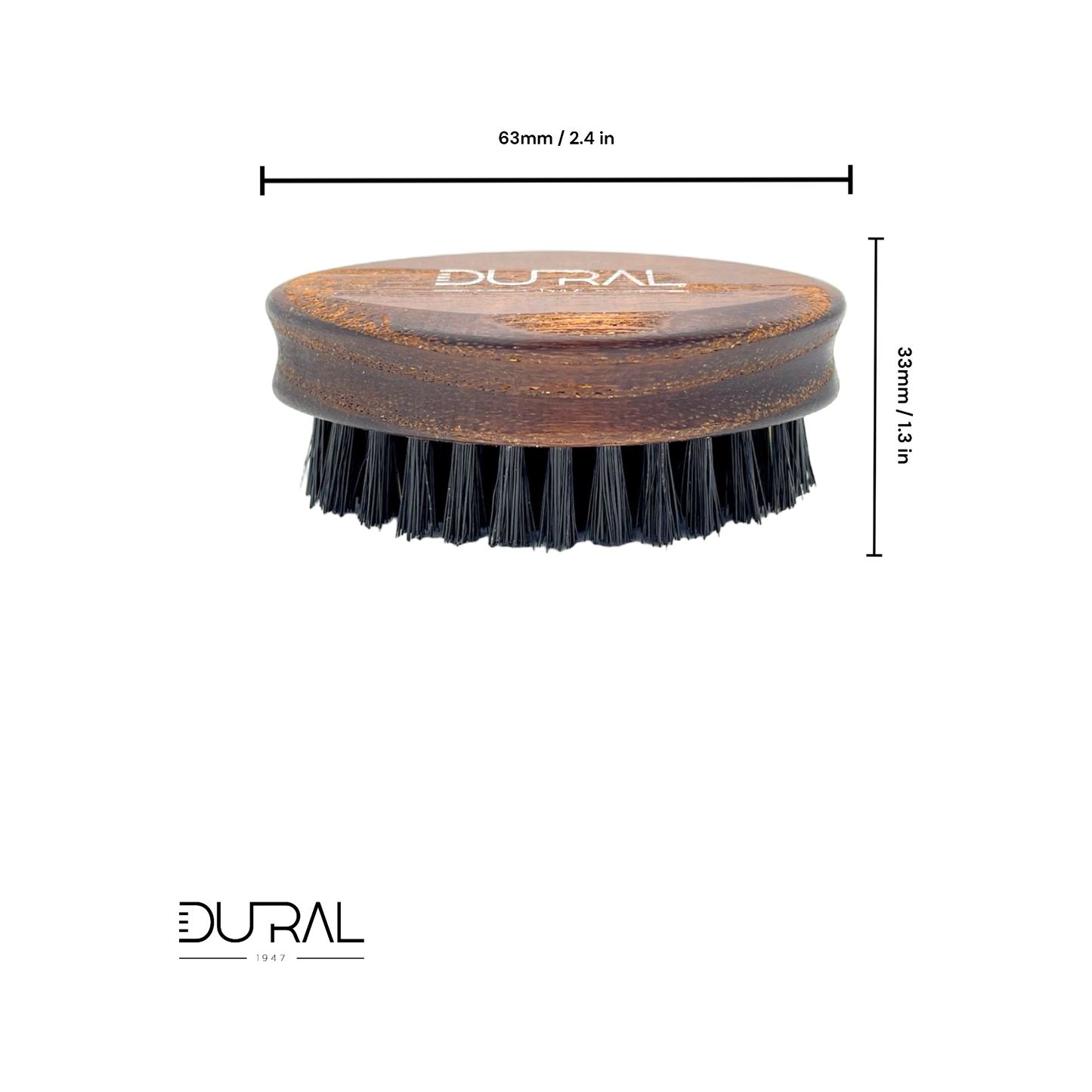 Dural Thermo ash wood nail brush - travel size Nail Brush Pasteur Pharmacy