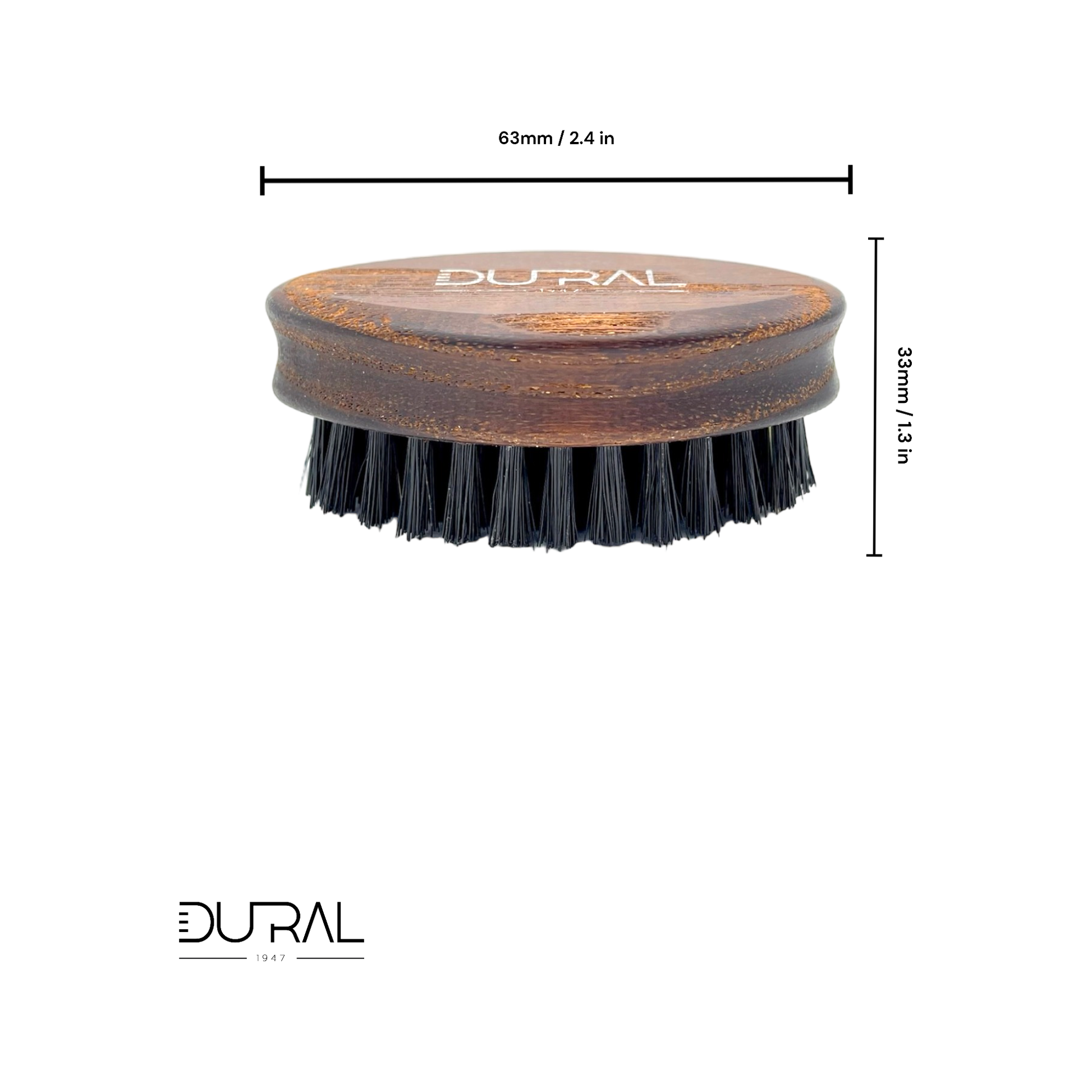 Dural Thermo ash wood nail brush - travel size Nail Brush Pasteur Pharmacy