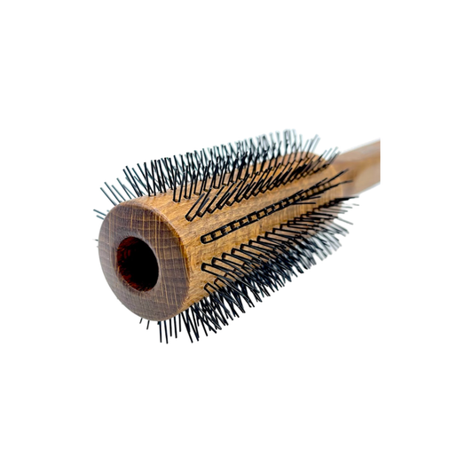 Dural Beech wood round-styler hair brush with nylon pins - 16 rows Hair Brush Pasteur Pharmacy