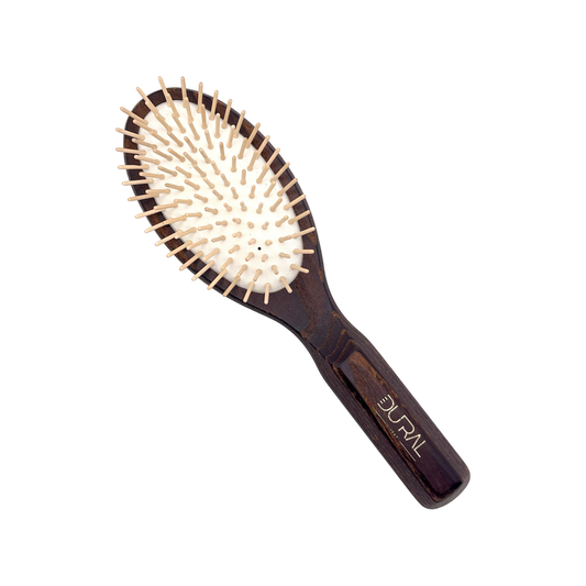 Dural Thermo-wood rubber cushion hair brush with wooden pins Hair Brush Pasteur Pharmacy