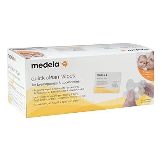 Medela Quick Clean Breast Pump And Accessories Wipes - 40 Count Breast Pump Accessories Pasteur Pharmacy