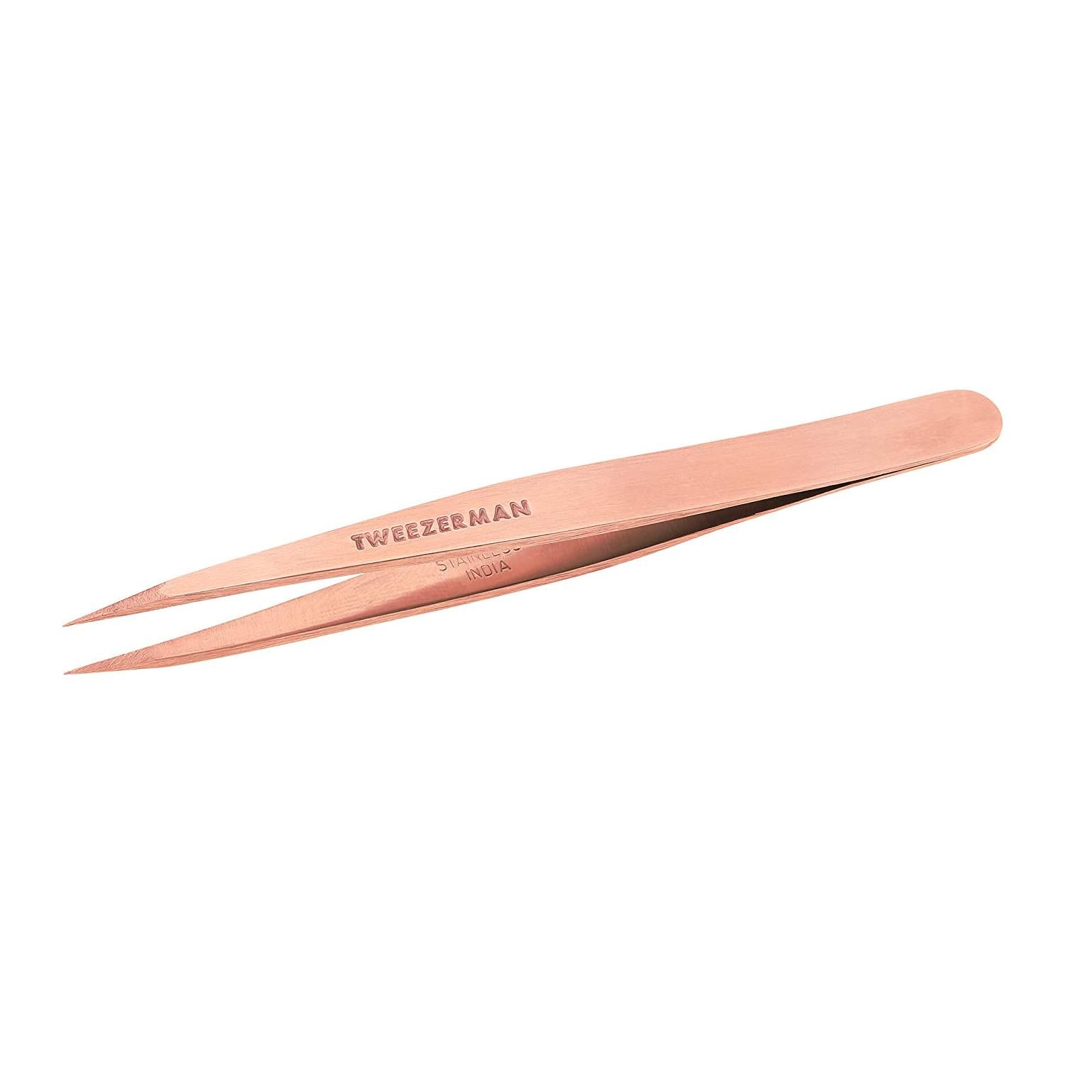 Tweezerman Rose Gold Point Tweezer Tweezer Pasteur Pharmacy