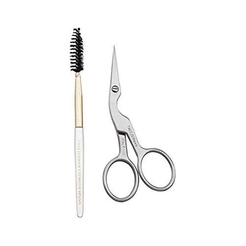 Tweezerman Brow Shaping Scissors And Brush Model No. 2914-r Brow Shaping Scissors and Brush Pasteur Pharmacy