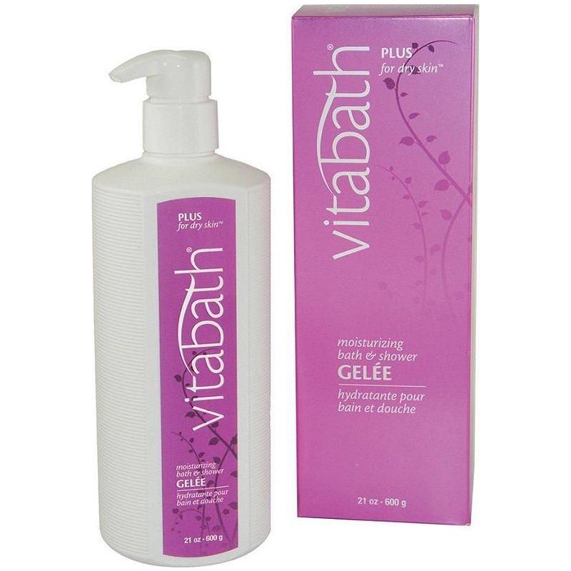 Vitabath Moisturizing Bath & Shower Gelee, Plus Dry Skin 21 oz Bath & Shower Gel Pasteur Pharmacy