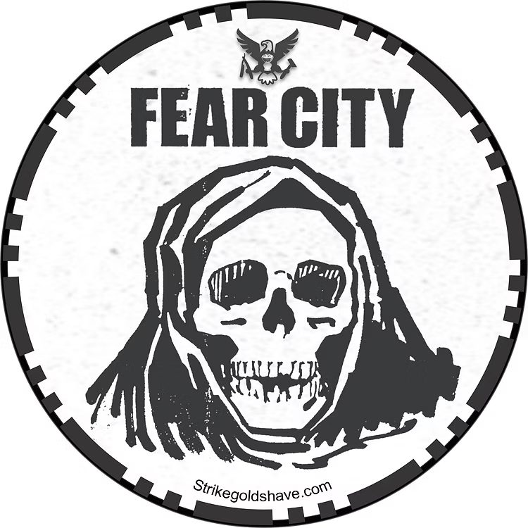 Strike Gold Shave Fear City Shaving Collection Shaving Kit Pasteur Pharmacy Shaving Soap 5oz
