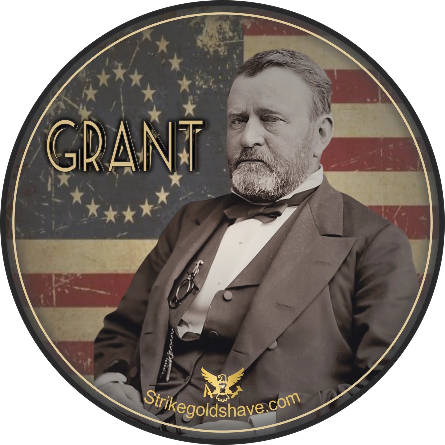 Strike Gold Shave Grant Shaving Collection Shaving Set Pasteur Pharmacy Shaving Soap 5 oz