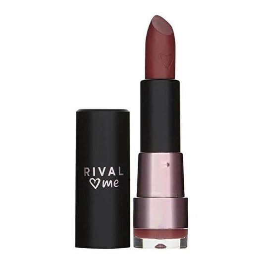 Rival Loves Me 5th Avenue Lipstick: Creamy, Moisturizing Lip Color - No: 08 - Hydrating, Smooth Application, and Long-Lasting Softness