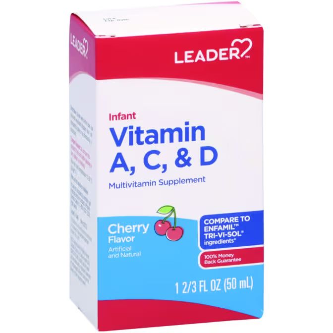 LEADER# INFANT VITAMIN A Vitamins & Supplements Pasteur Pharmacy