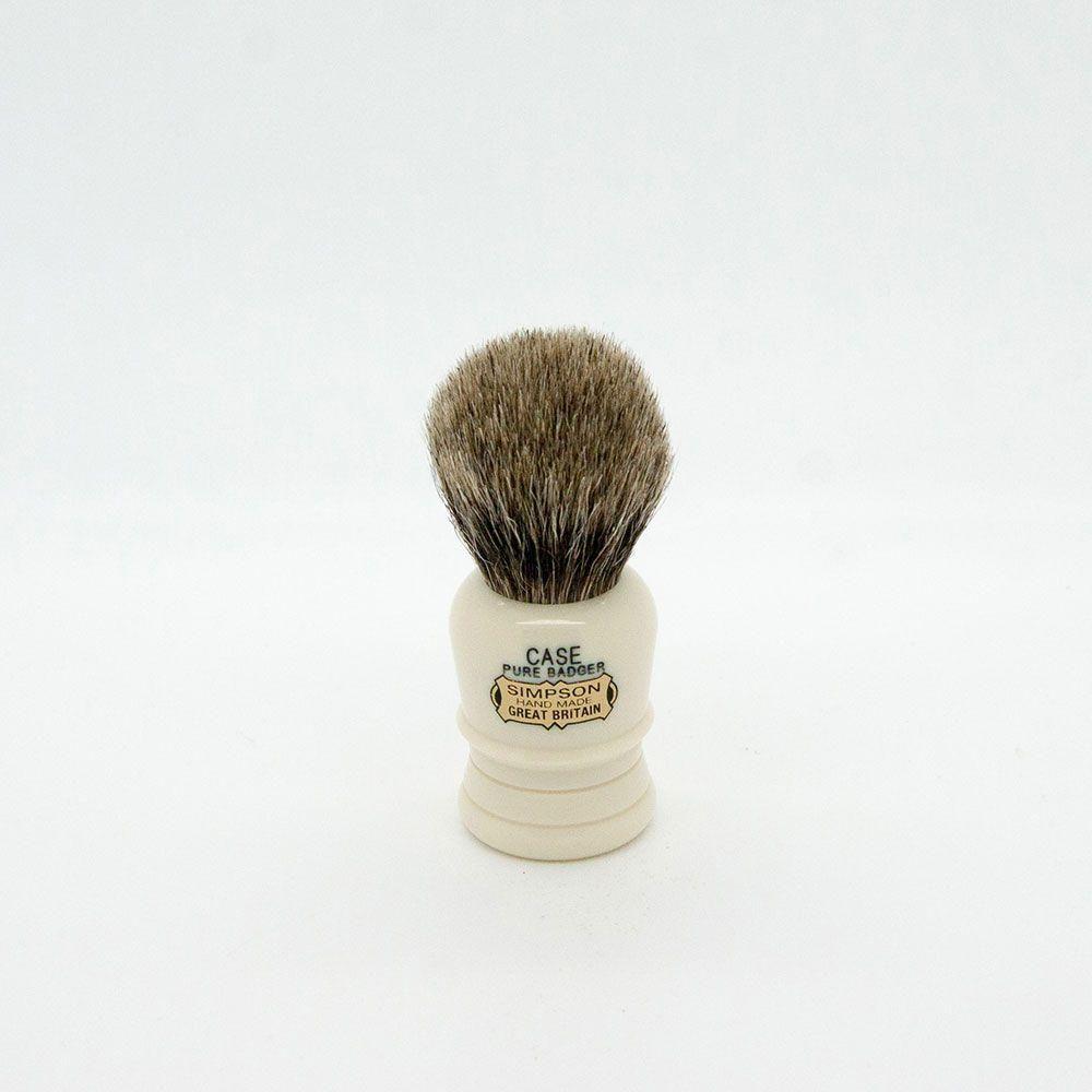 Simpsons Case C1 Pure Badger Hair Shaving Brush Shaving Brush Pasteur Pharmacy