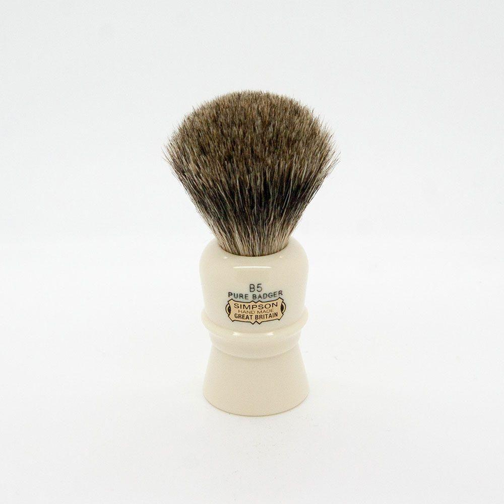 Simpsons Beaufort B5 Pure Badger Shaving Brush Shaving Brush Pasteur Pharmacy