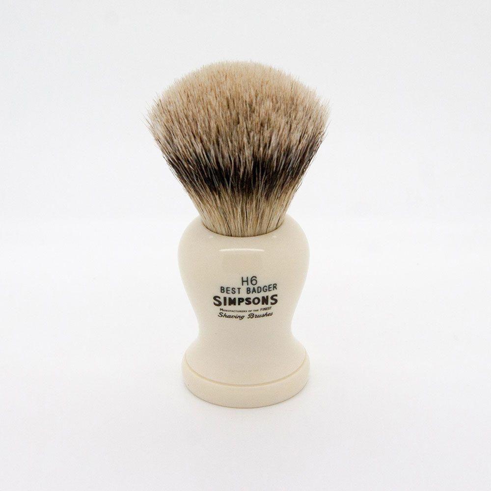 Simpsons Harvard H6 Best Badger Shaving Brush Shaving Brush Pasteur Pharmacy