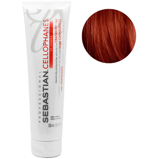 Sebastian Professional Cellophanes - Red Red / Cranberry Red 10.1 oz Hair Color Pasteur Pharmacy