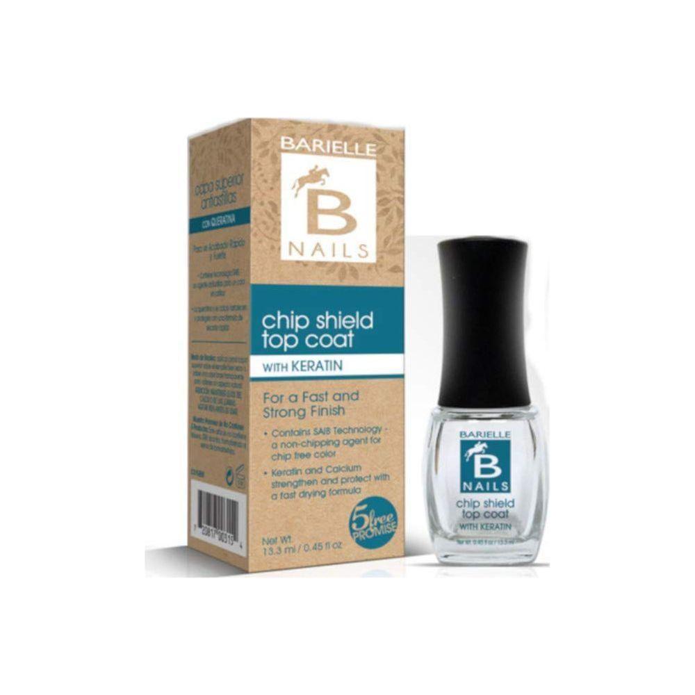 Barielle Nails Chip Shield Top Coat 0.5 Oz Nail Polish Pasteur Pharmacy