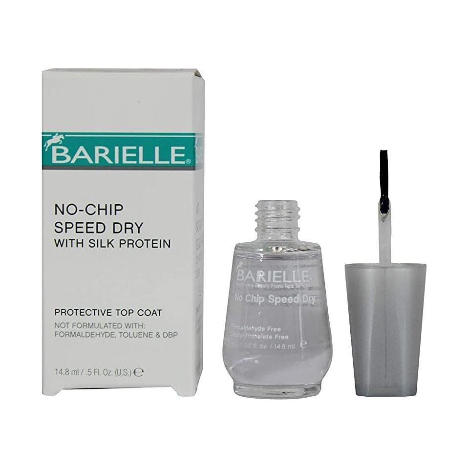 Barielle No-Chip Speed Dry, With Silk Protein Protective Top Coat 0.5 Oz Nail Polish Pasteur Pharmacy
