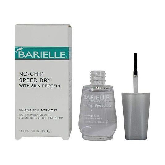 Barielle No-Chip Speed Dry, With Silk Protein Protective Top Coat 0.5 Oz Nail Polish Pasteur Pharmacy