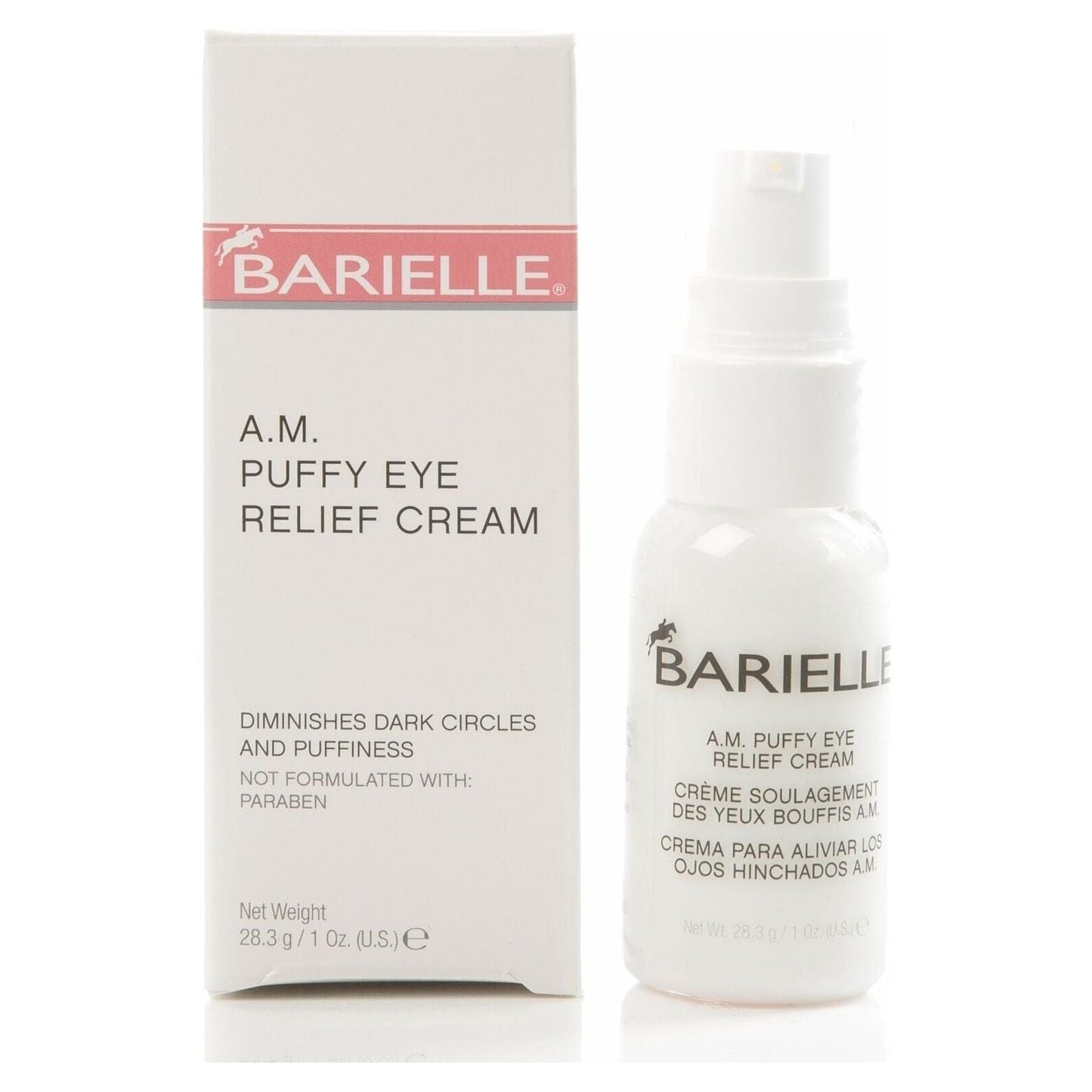 Barielle A.M. Puffy Eye Relief Cream, 1 Oz Eye Relief Cream Pasteur Pharmacy