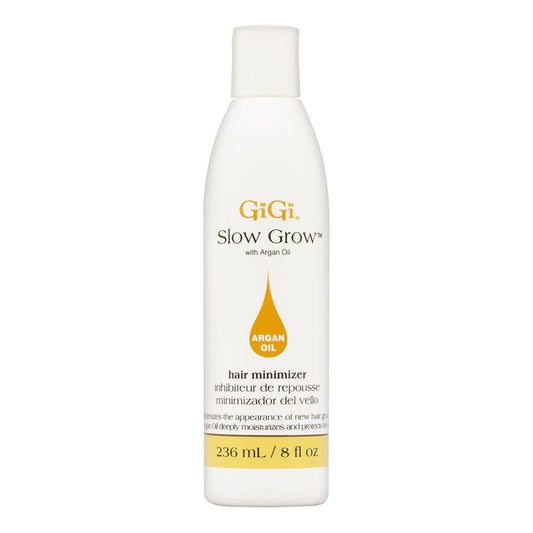 Gigi Slow Grow Hair Minimizer with argan oil 8 Oz Hair Minimizer Pasteur Pharmacy
