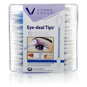 Victoria Vogue Eye-Deal Tips 100% Cotton 80/Pk Cotton Swabs Pasteur Pharmacy